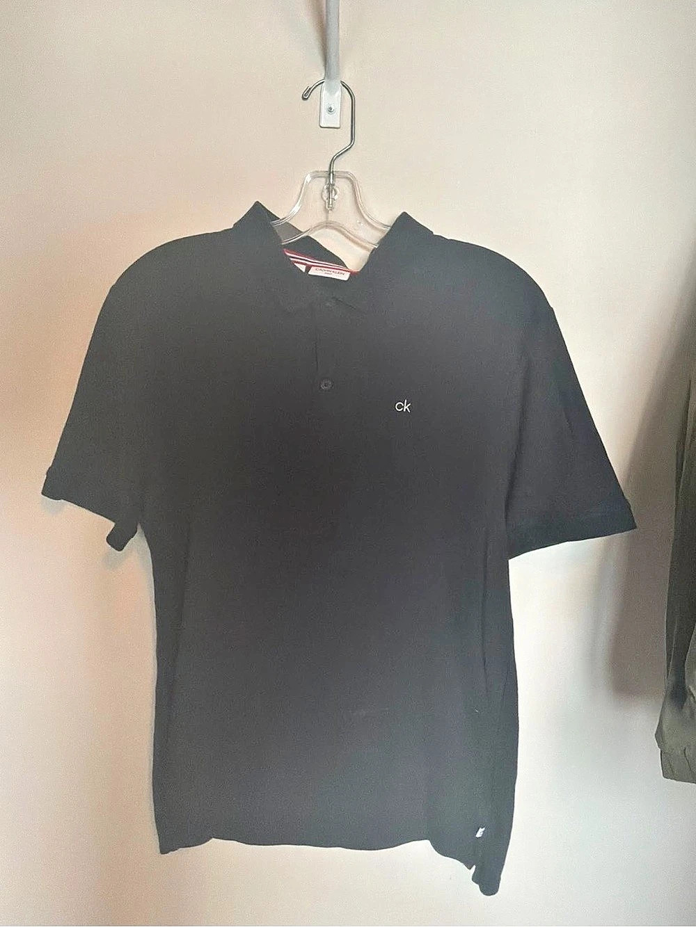 Calvin Klein Men's Black Polo